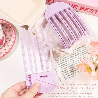 Fluffy Volumizing Hair Clips — Curling Bangs & Root Lift Clips for Women