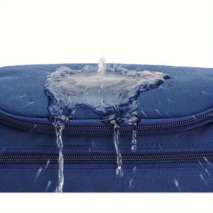 Leather Toiletry Bag — Hanging Dopp Kit for Men & Women