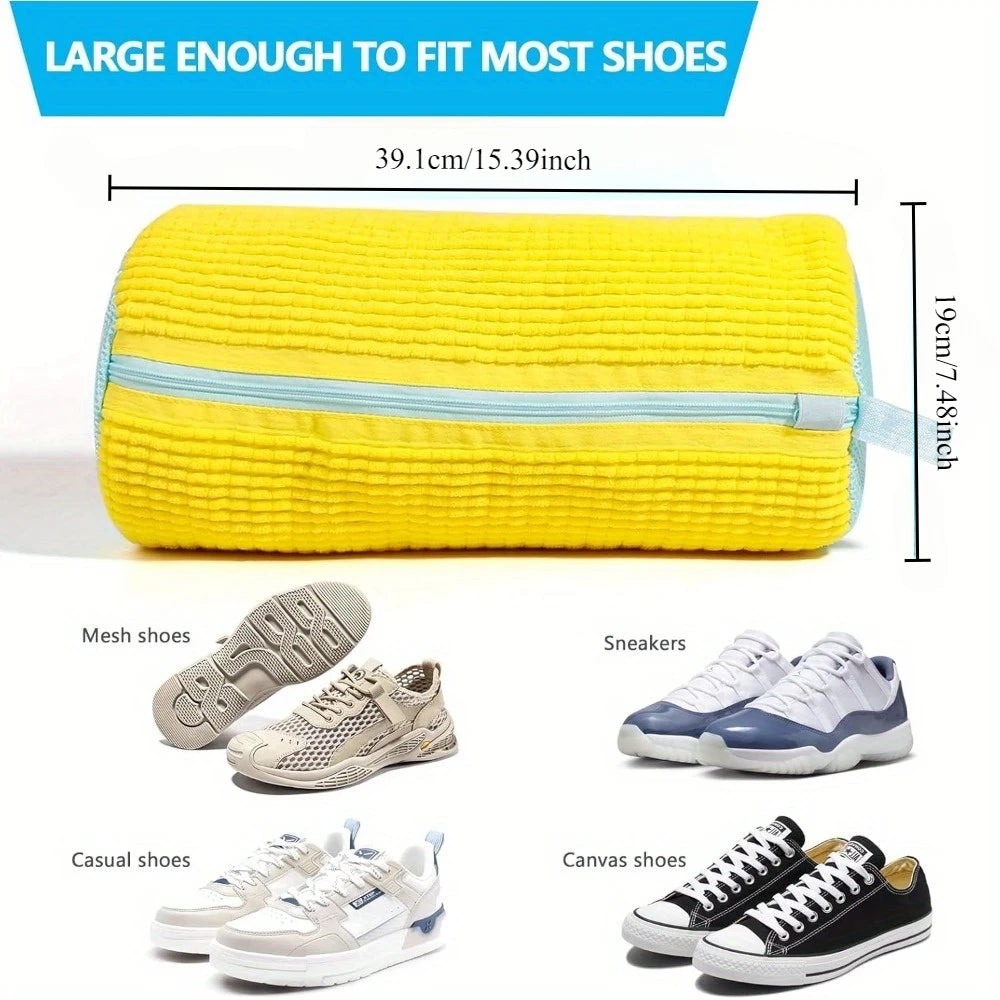 Shoe Washing Machine Laundry Bag — Durable Mesh Wash Bag for Sneakers & Casual Shoes