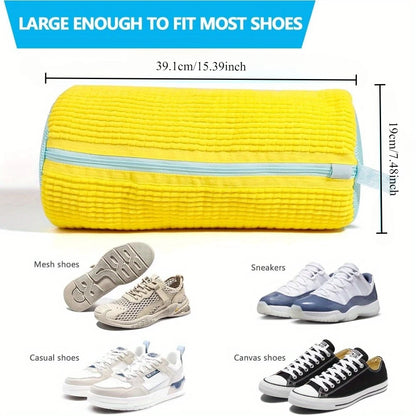 Shoe Washing Machine Laundry Bag — Durable Mesh Wash Bag for Sneakers & Casual Shoes