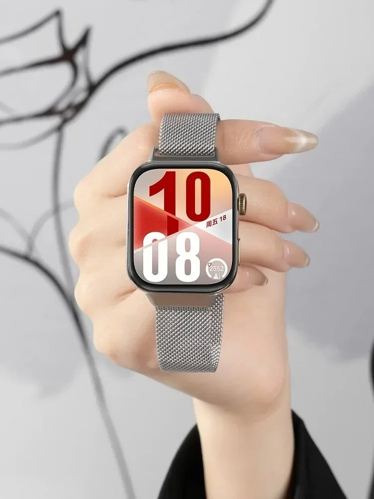 Magnetic Milanese Loop Watch Band — Stainless Steel, Fits Huawei Watch FIT 3 / FIT 4 / FIT 4 Pro