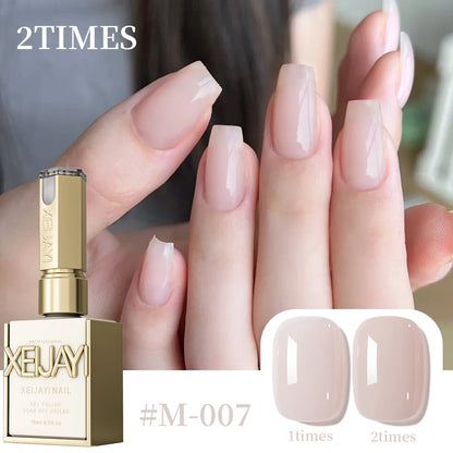 Pale Yellow Gel Nail Polish — Pure Soak-Off No-Wipe UV LED Formula, 15ml