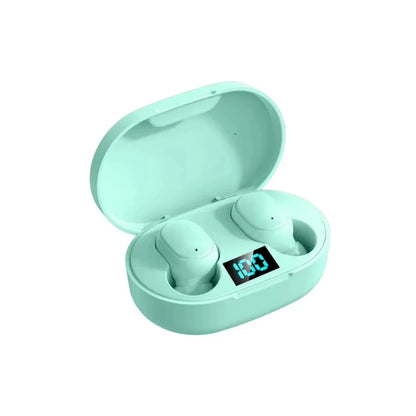 E6S TWS Wireless Bluetooth Earbuds — Noise Cancelling Sports Headphones with Mic