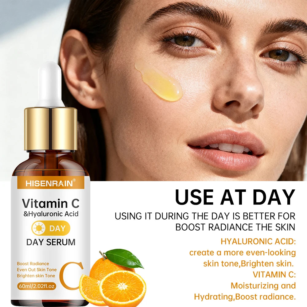 Duo de sérums Vitamine C + Rétinol + Acide Hyaluronique