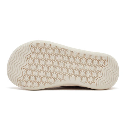 HOBIBEAR Kids Barefoot Minimalist Sneakers — Wide Toe Hook & Loop Lightweight Shoes for Boys & Girls