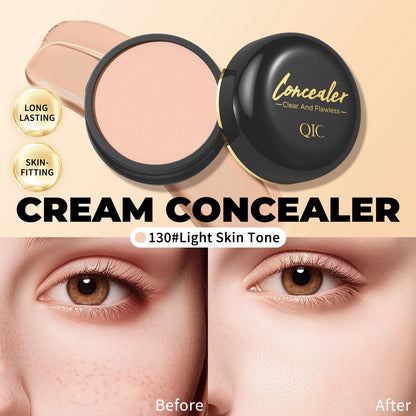 Waterproof Full Coverage Concealer — Covers Tattoos, Scars & Dark Spots