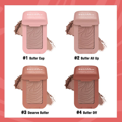 Lakerain Butter Bronzer Cream — Waterproof Shimmer Blush & Silky Monochrome Korean Face Cosmetic for Women