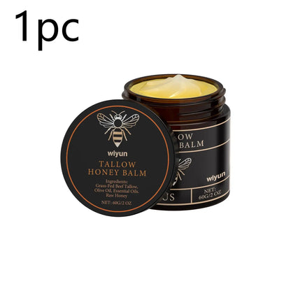 Tallow Honey Glow Cream — Hydrating Face & Body Moisturizer for Firming & Brightening