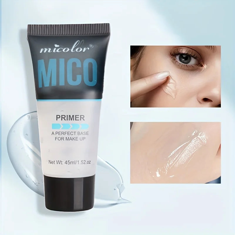 Makeup Primer & Setting Spray Set — Invisible Pore Color Rendering Base & Long-Lasting Finishing Spray