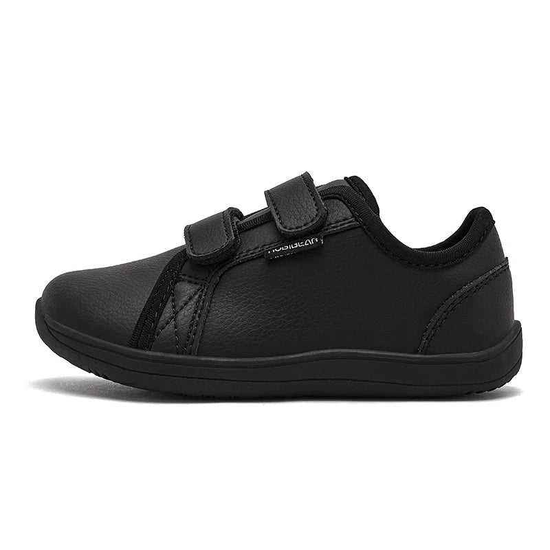 HOBIBEAR Kids Barefoot Minimalist Sneakers — Wide Toe Hook & Loop Lightweight Shoes for Boys & Girls