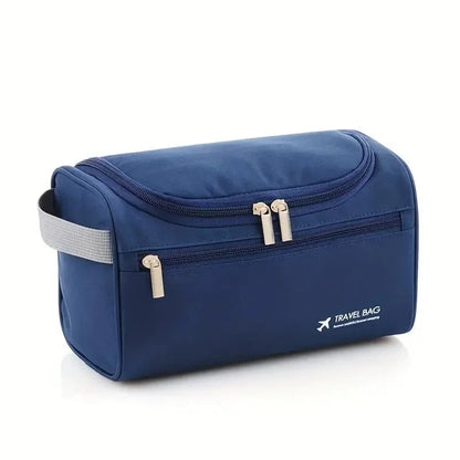 Leather Toiletry Bag — Hanging Dopp Kit for Men & Women