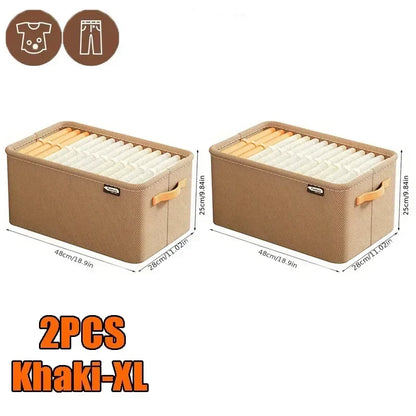 Non-Woven Wardrobe Clothes Organizer – M, L & XL