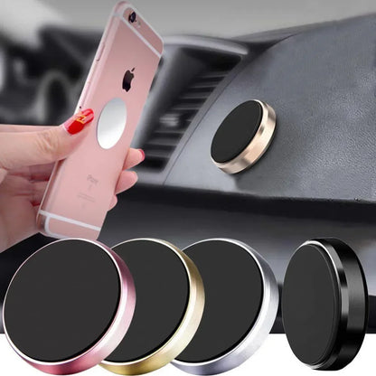 Magnetic Car Phone Holder — Universal Dashboard Mount for iPhone, Samsung, Xiaomi & Huawei