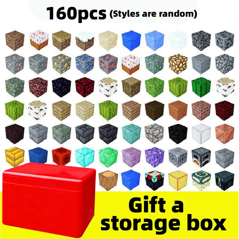 TNT Magnetic Building Blocks Set — DIY Assembly Toy with Storage Box for Kids & Teens (60–200 pcs)