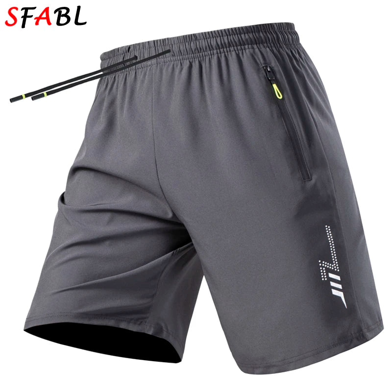 Men's Quick-Dry Sports Shorts — Breathable Running & Football Shorts