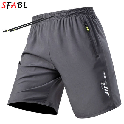 Men's Quick-Dry Sports Shorts — Breathable Running & Football Shorts