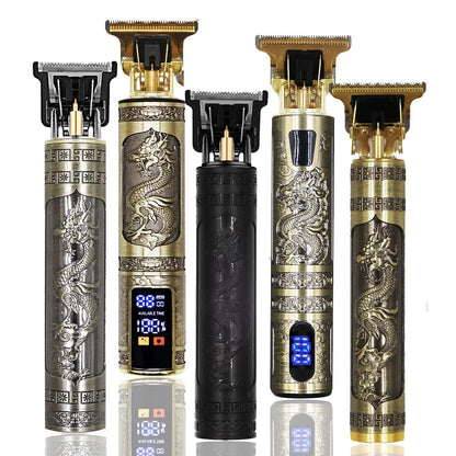 Rechargeable T9 Detail Hair & Beard Trimmer – 12 Designs