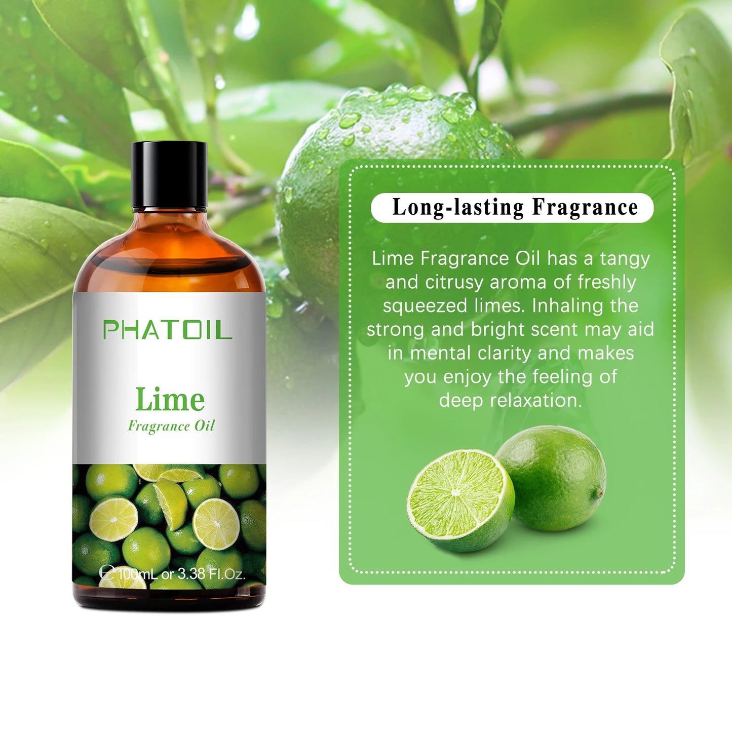 PHATOIL Aromatherapy Fragrance Oil 100ml — Premium Diffuser & Home Scent