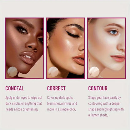 Sponge Tip Concealer — Brightening Coverage for Dark Circles & Blemishes