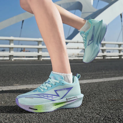 Carbon Board Marathon Running Sneakers — Breathable Lightweight Athletic Shoes for Men & Women