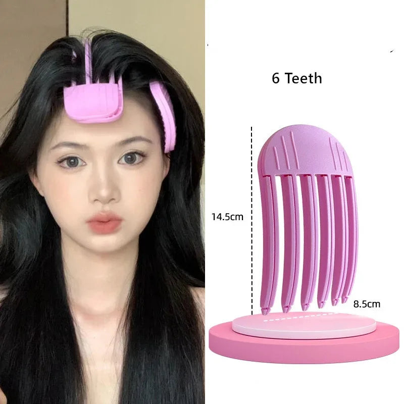 Fluffy Volumizing Hair Clips — Curling Bangs & Root Lift Clips for Women