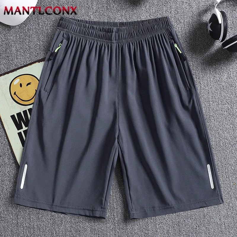 Men's Quick-Dry Sports Shorts — Breathable Running & Football Shorts