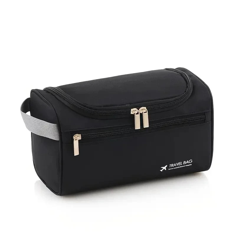 Leather Toiletry Bag — Hanging Dopp Kit for Men & Women