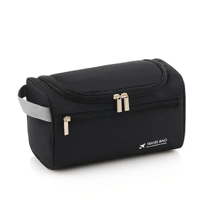 Leather Toiletry Bag — Hanging Dopp Kit for Men & Women