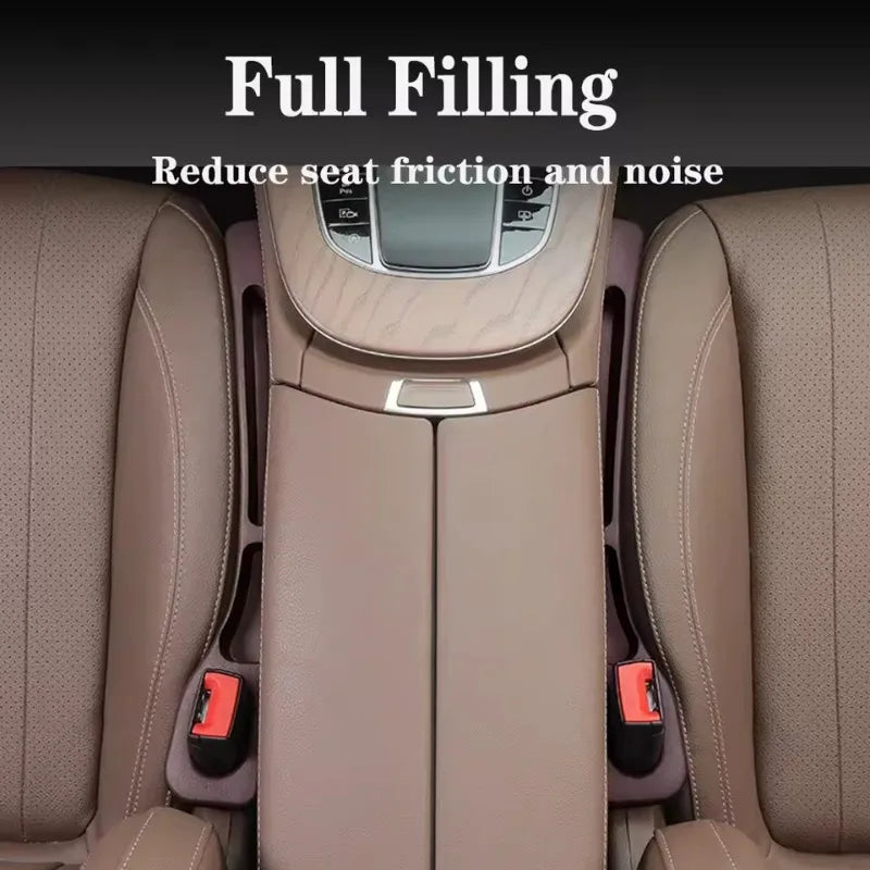 Car Seat Gap Filler — Leak-Proof Side Seam Plug Strip & Phone Wallet Holder for All Car Models