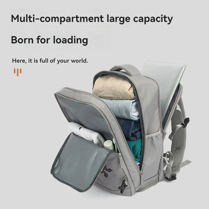 Lumin Cabin Travel Backpack — 42x18x29cm Hand Luggage Laptop Bag for Men & Women