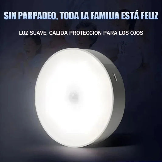 Smart Cabinet Light with Motion Sensor — USB Rechargeable Wireless Magnetic Under-Cabinet LED
