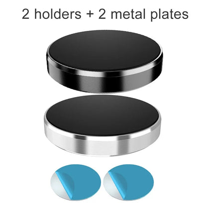 Magnetic Car Phone Holder — Universal Dashboard Mount for iPhone, Samsung, Xiaomi & Huawei