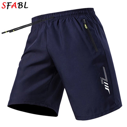 Men's Quick-Dry Sports Shorts — Breathable Running & Football Shorts