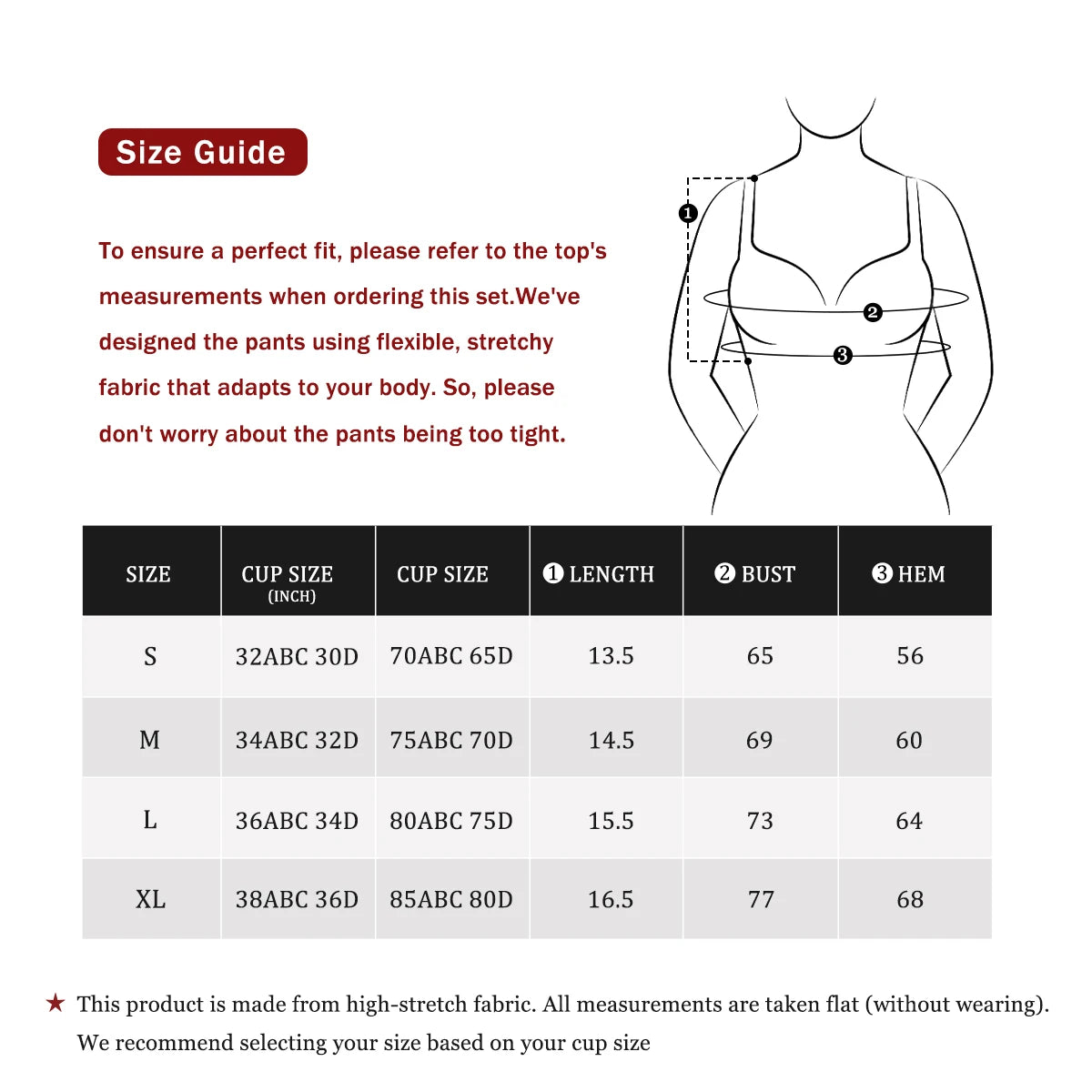 Women's 2-Piece Fitness Sports Set — Strapless Crop Bra & Yoga Workout Gym Suit for Women