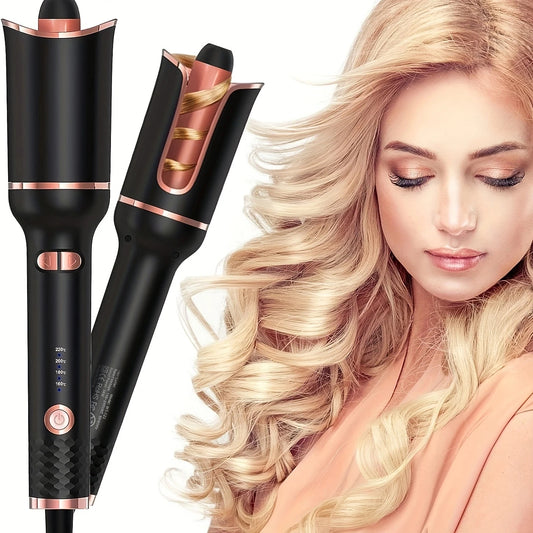 Automatic Ceramic Hair Curler — Auto Rotating Air Spin Wand & Magic Curl Machine for Effortless Waves