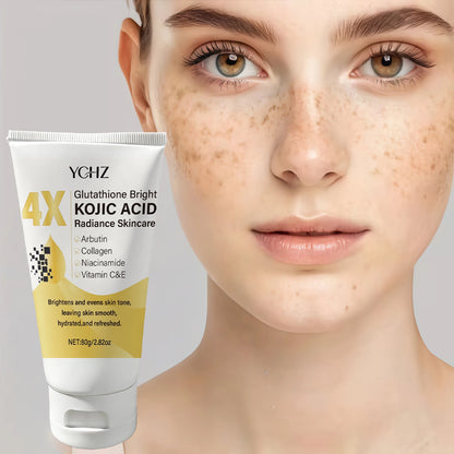 Kojic Acid Brightening Face Cream — Dark Spot Corrector for Men & Women