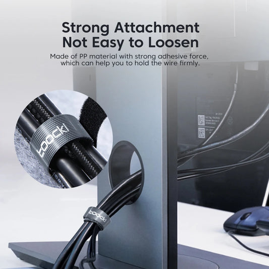 Toocki Cable Organizer & Wire Winder — USB Cable Management Protector for iPhone, Samsung & Earphones