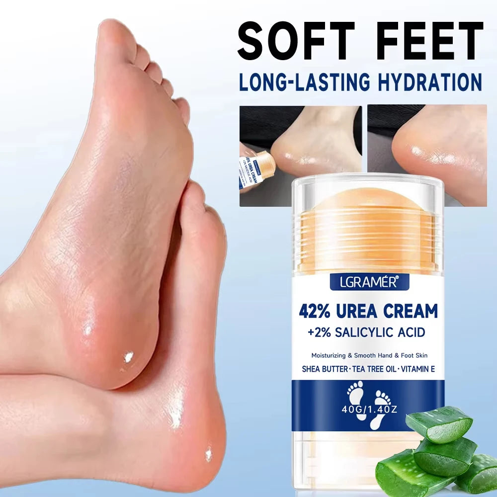 42% Urea + 2% Salicylic Acid Foot & Hand Cream — Intensive Hydrating Treatment