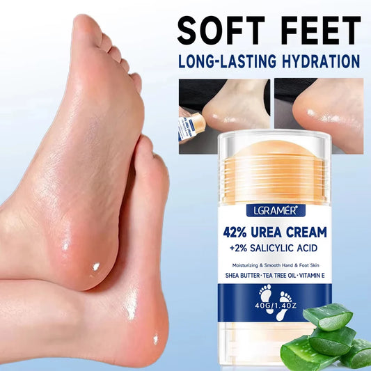 42% Urea + 2% Salicylic Acid Foot & Hand Cream — Intensive Hydrating Treatment