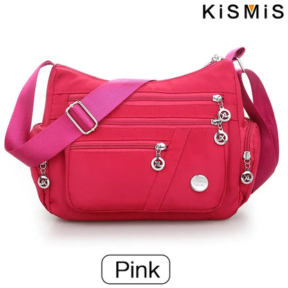 Women's Waterproof Crossbody Bag — Casual Oxford Shoulder & Messenger Bag