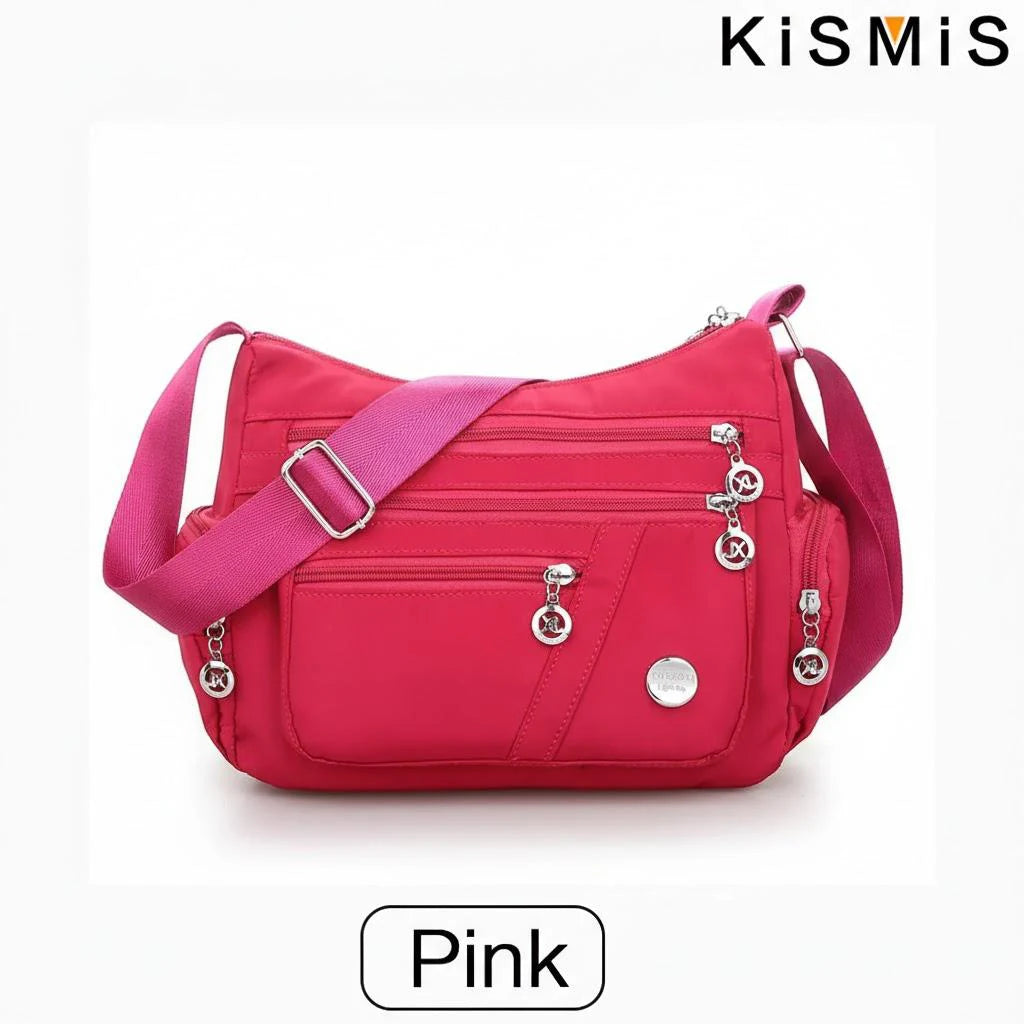 Women's Waterproof Crossbody Bag — Casual Oxford Shoulder & Messenger Bag