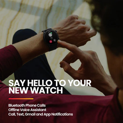 Zeblaze Btalk 3 Plus Smart Watch — Voice Calling, 1.39" HD Display & Fitness Tracking for Men & Women
