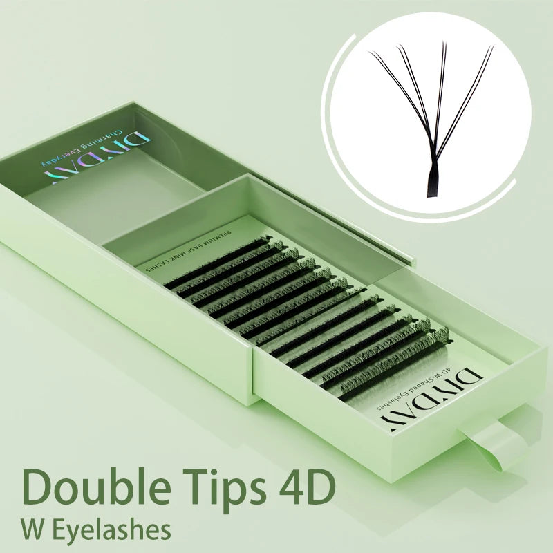 DIYDAY W-Shape Eyelash Extensions — Dramatic Volume & Length at Home