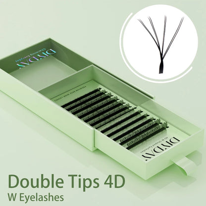 DIYDAY W-Shape Eyelash Extensions — Dramatic Volume & Length at Home