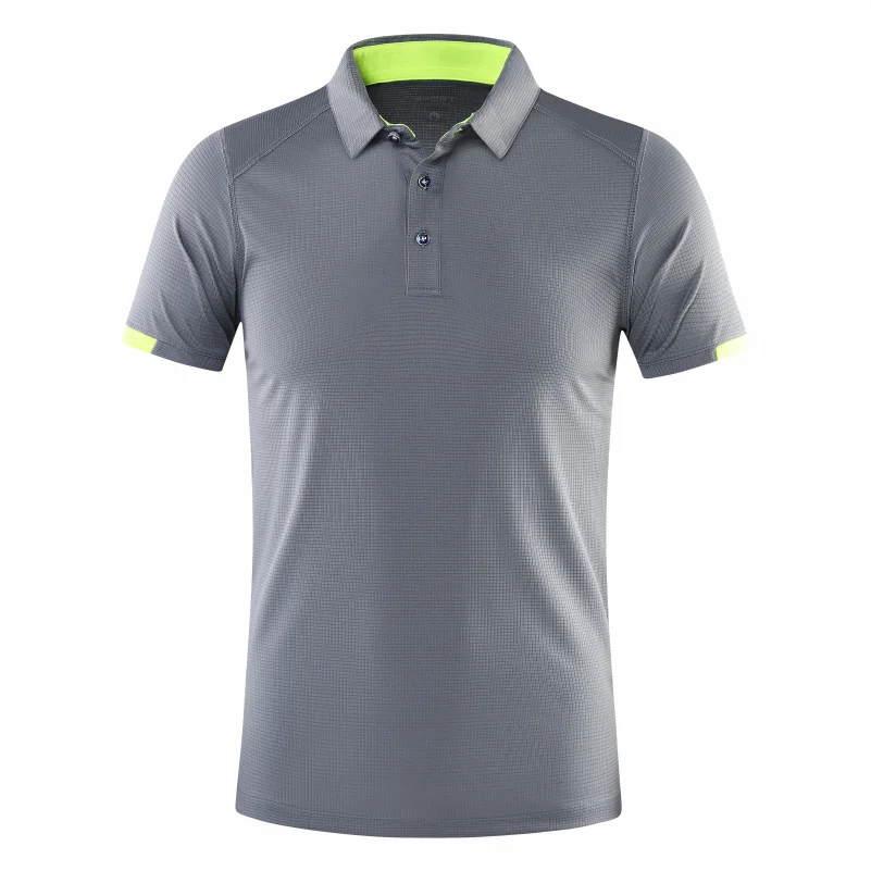 Men's Quick-Dry Sports POLO Shirt — Breathable Short Sleeve Cycling & Fitness Top