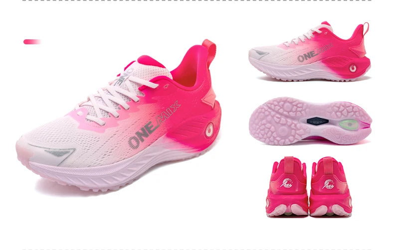 ONEMIX Casual Breathable Running & Gym Shoes — Lightweight Cushion Sports Shoes for Men & Women