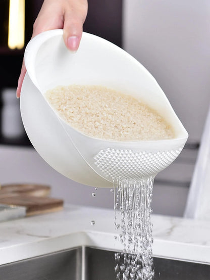 Double-Layer Colander & Drain Bowl with Handles – 1 or 3 Pack