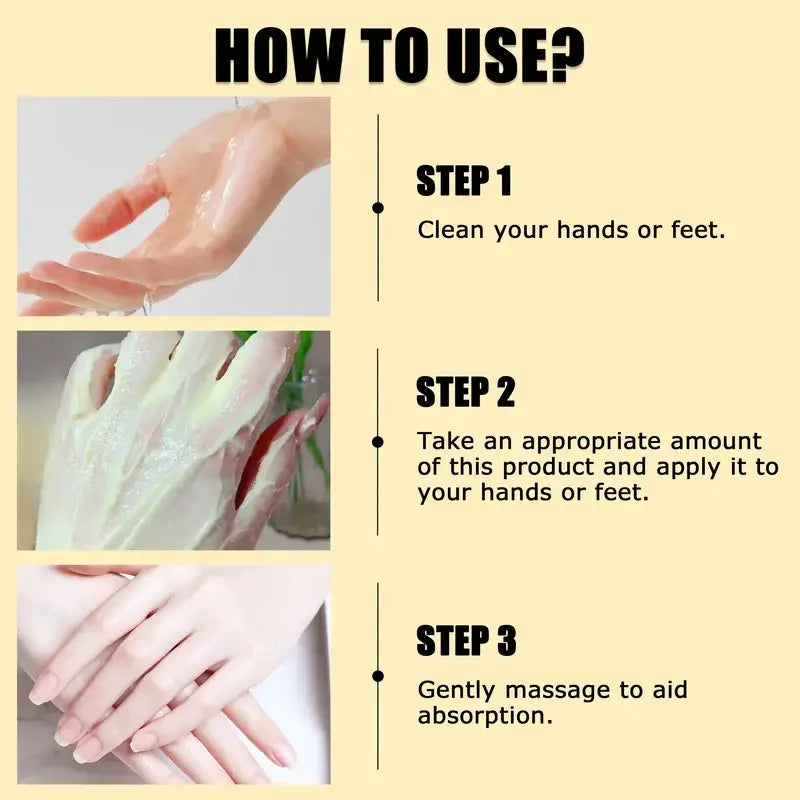 Poison Bee Organic Hand & Foot Cream — Natural Moisturizer for Dry & Flaky Skin