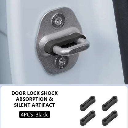 Universal Car Door Shock Absorber — Soundproof Anti-Vibration Cushion Buffer Pad & Damper