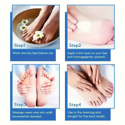 SUYARUN 60% Urea Foot Cream — Intensive Cracked Heel & Dry Skin Treatment, Diabetic Foot Care